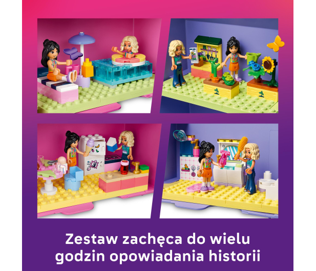 LEGO FRIENDS 42697 Kreatywna walizka z domkiem dla lalek - 1529777 - zdjęcie 6